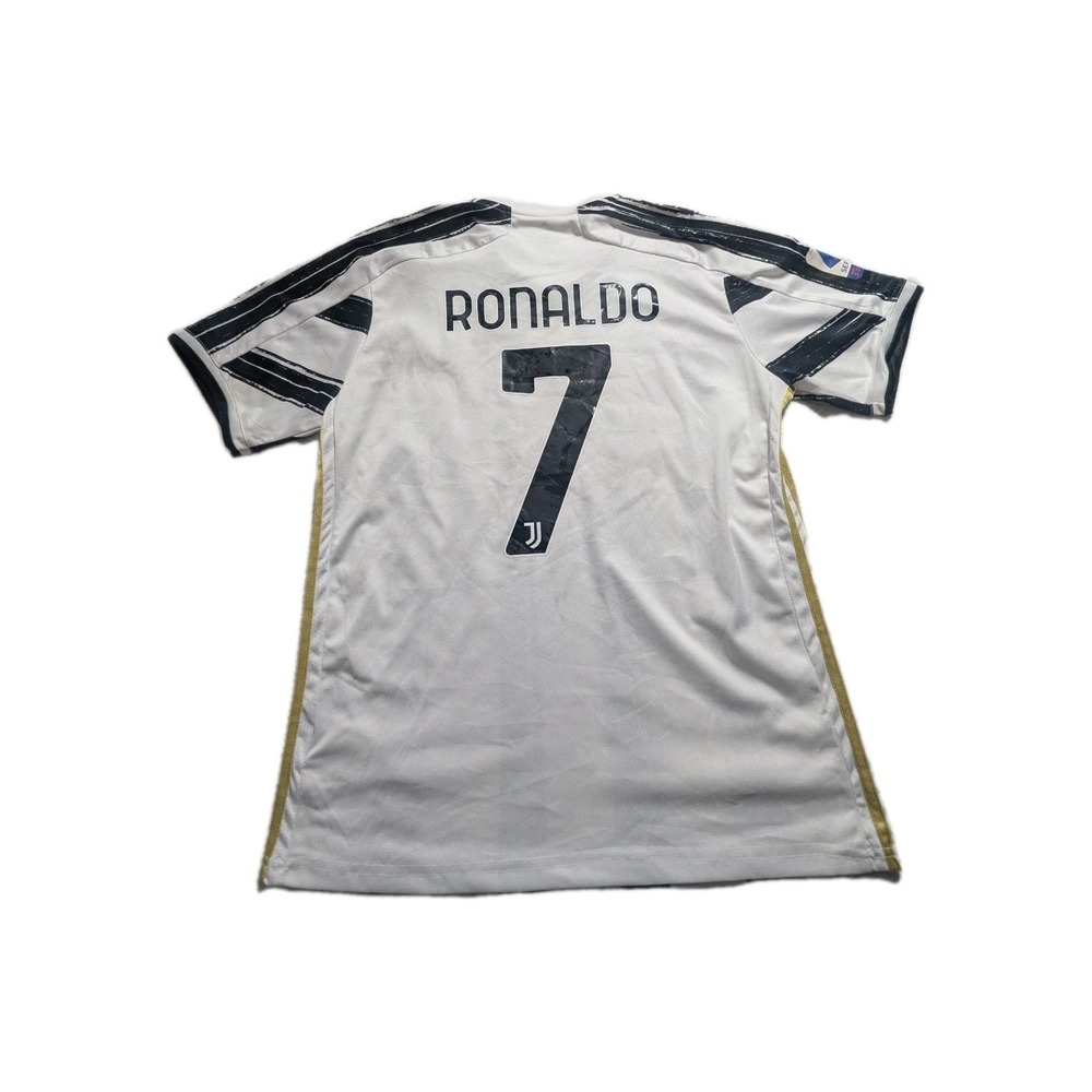 Adidas Juventus Ronaldo #7 Jersey XL 2020/21 Home FJ5295 Soccer Shirt - Picture 2 of 16